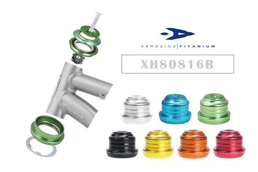 Aerozine XH80816B Road MTB Bicycle Internal External Bike Headset 1 1/8"-1.5"