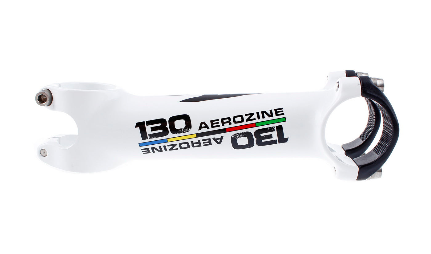Aerozine XS7 Road MTB Bicycle Bike AL7050 Stem w/Titanium bolts 6D 130mm White