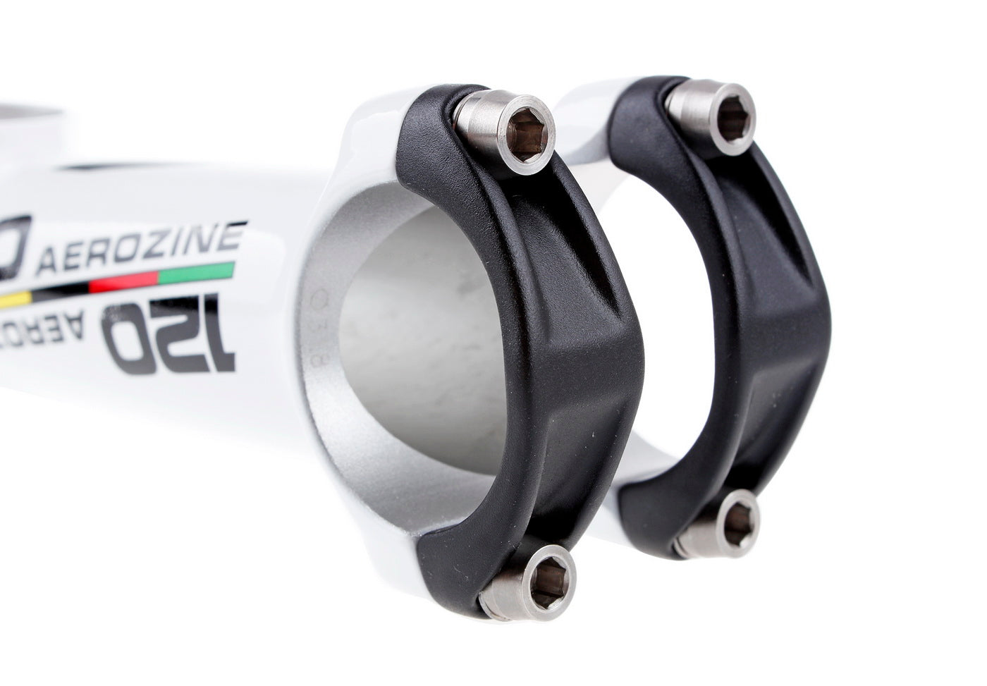 Aerozine XS7 Road MTB E-Bike Cycling AL7050 Stem w/Titanium bolts 6D 120mm White