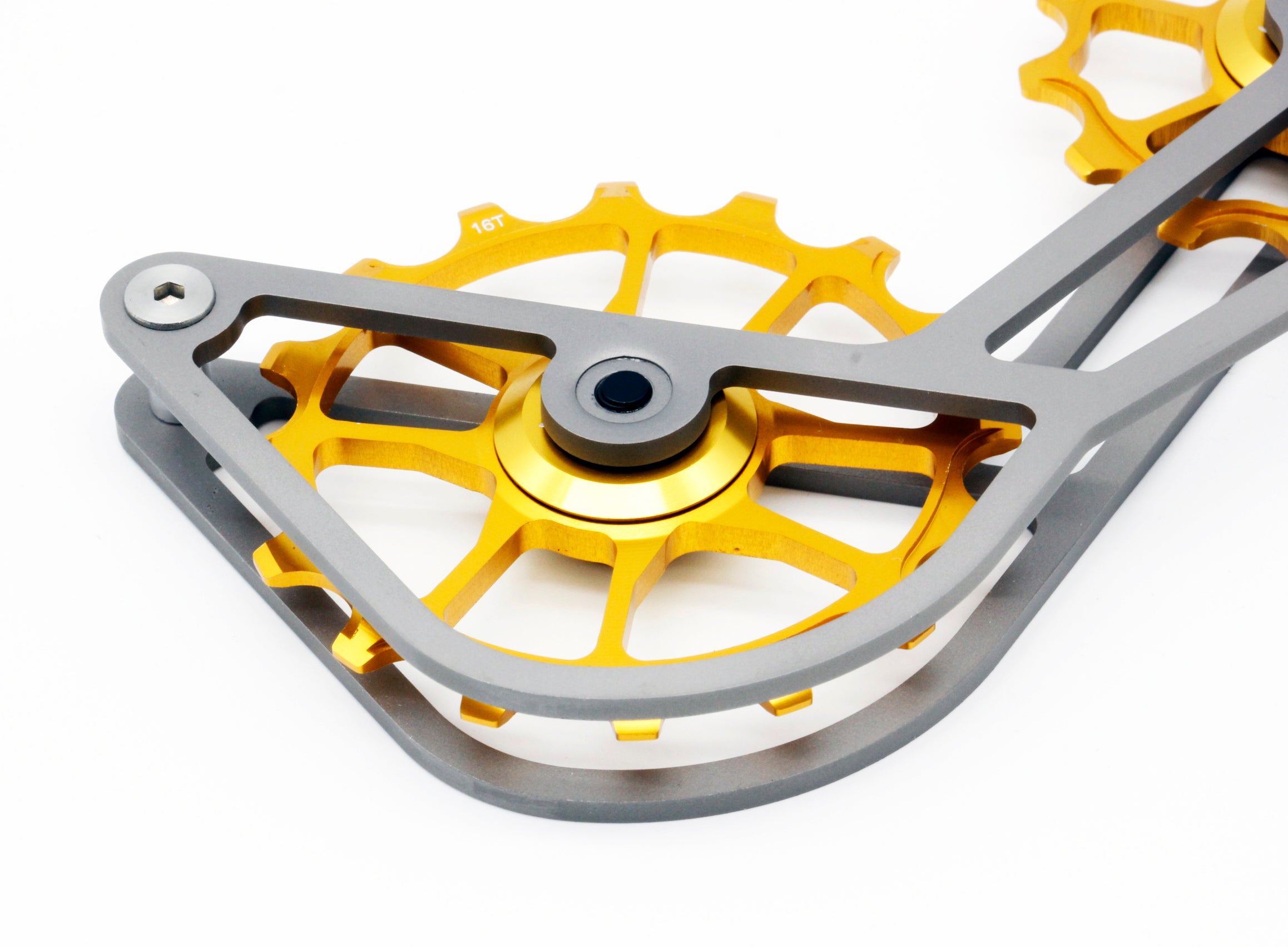 SwishTi Bicycle Oversized Pulley Titanium Cage for Shimano