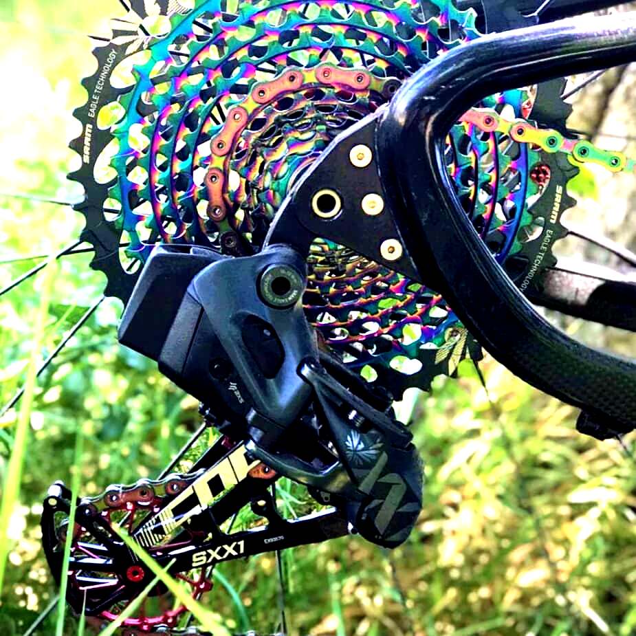 GABBIA SRAM MTB EAGLE 12v ROSSO PRO - Fast Light GABBIA SRAM MTB EAGLE 12v ROSSO PRO - Fast Light