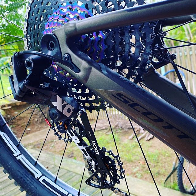 KCNC SXX1 MTB Gabbia Ruota Puleggia Oversize per Sram Eagle XX1 Rosso KCNC SXX1 MTB Gabbia Ruota Puleggia Oversize per Sram Eagle XX1 Rosso